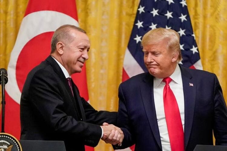 Trump, Cumhurbaşkanı Erdoğan ile çekilmiş aile fotoğrafını paylaştı!