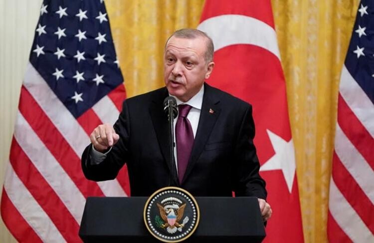 Trump, Cumhurbaşkanı Erdoğan ile çekilmiş aile fotoğrafını paylaştı!