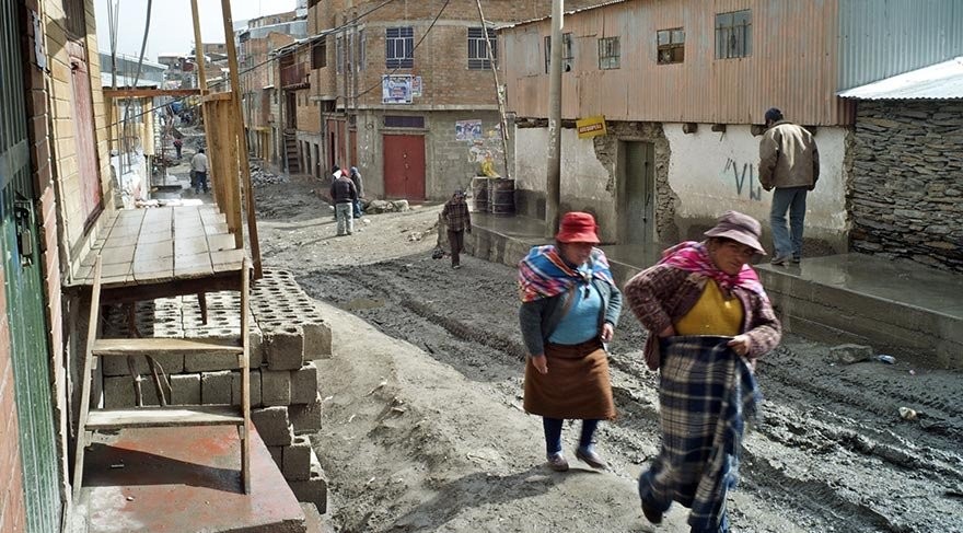 Dünyanın en yüksekteki yerleşim merkezi La Rinconada