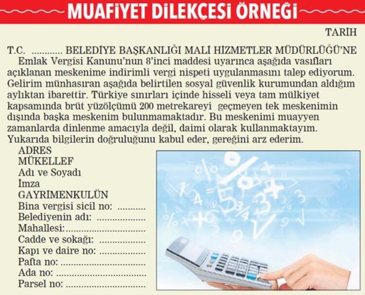 Milyonlarca kişi emlak vergisinden muaf ama kimse bilmiyor