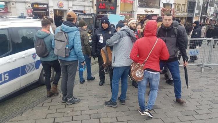 Taksim'de yoğun güvenlik önlemleri