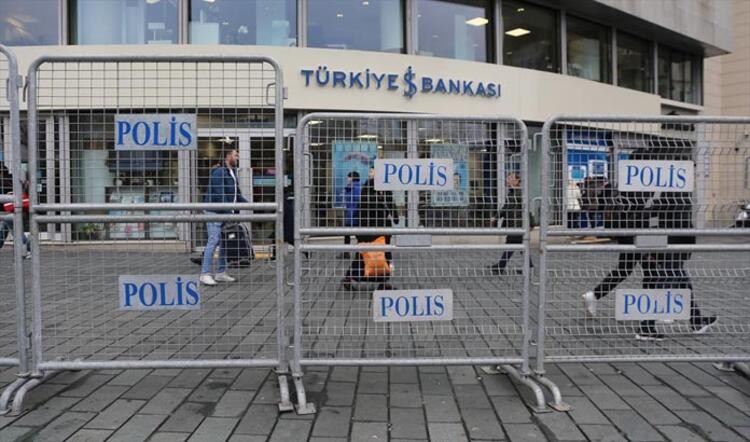 Taksim'de yoğun güvenlik önlemleri