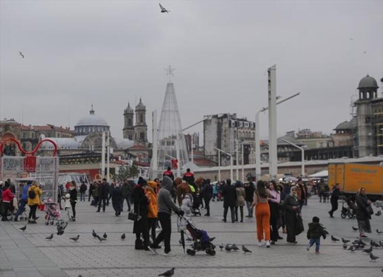 Taksim'de yoğun güvenlik önlemleri