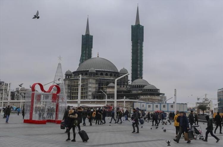 Taksim'de yoğun güvenlik önlemleri