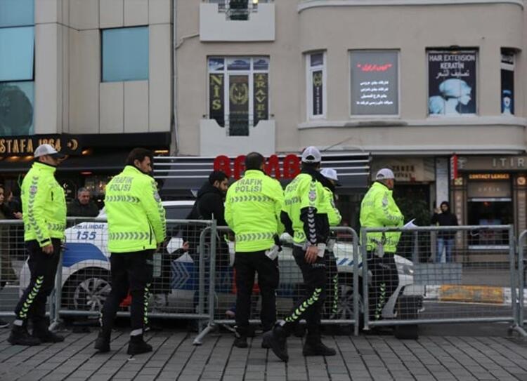 Taksim'de yoğun güvenlik önlemleri