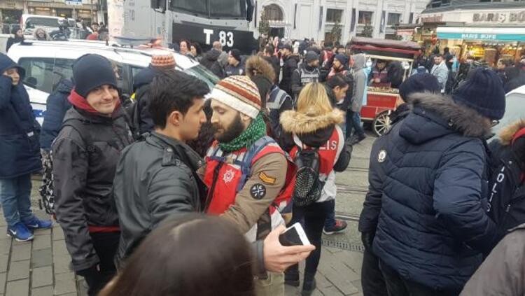 Taksim'de yoğun güvenlik önlemleri