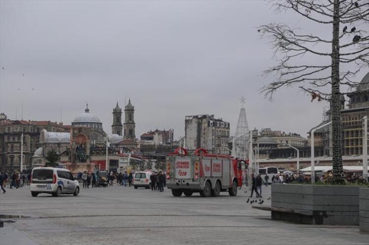 Taksim'de yoğun güvenlik önlemleri