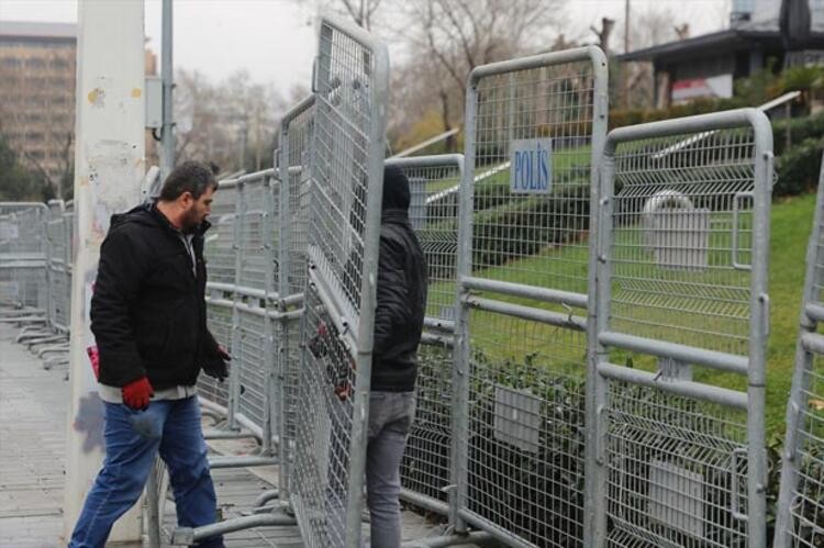 Taksim'de yoğun güvenlik önlemleri