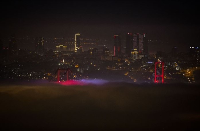 İstanbul'da göz gözü görmüyor