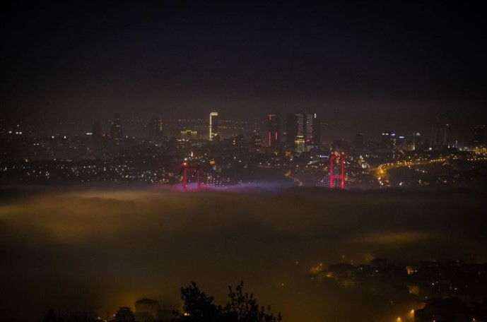 İstanbul'da göz gözü görmüyor