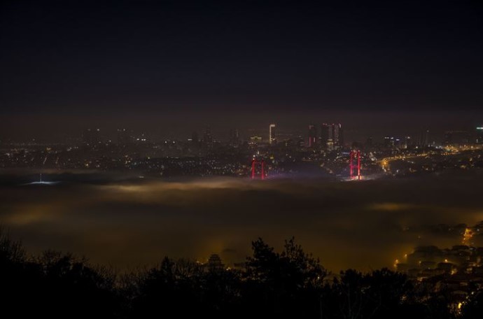 İstanbul'da göz gözü görmüyor