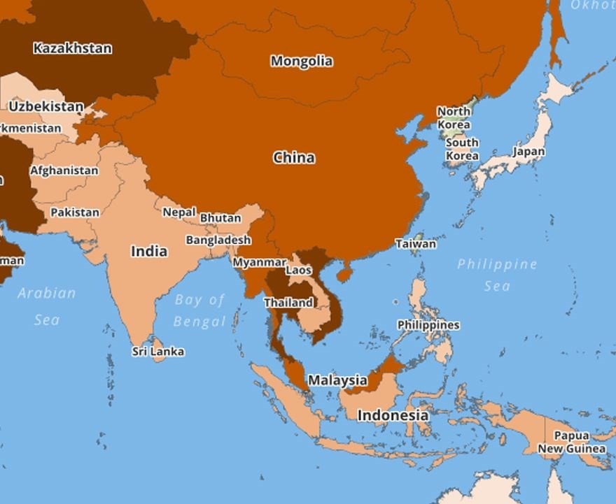 2019 Dünya seyahat risk haritası yayınlandı