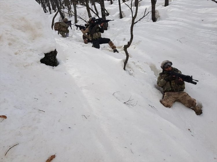 PKK'lı teröristlerin kullandığı 9 barınak ve sığınak imha edildi