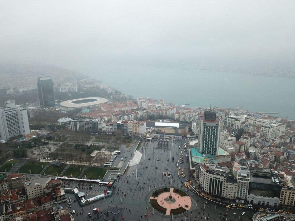 Yeni AKM projesi havadan görüntülendi