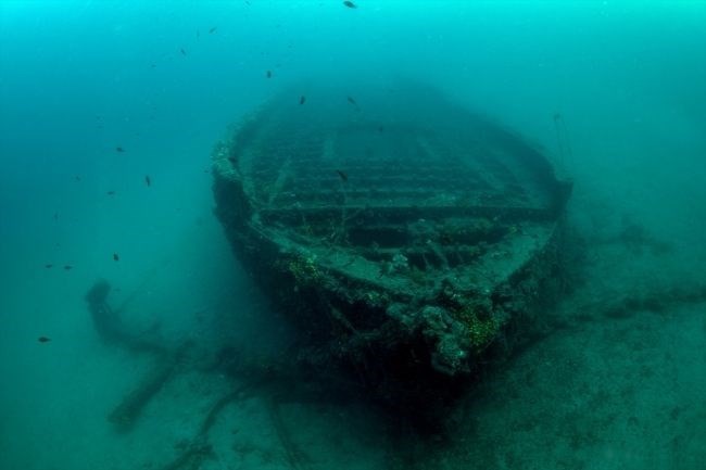 Çanakkale Boğazı'nın batık gemileri dalış turizmine kazandırılıyor