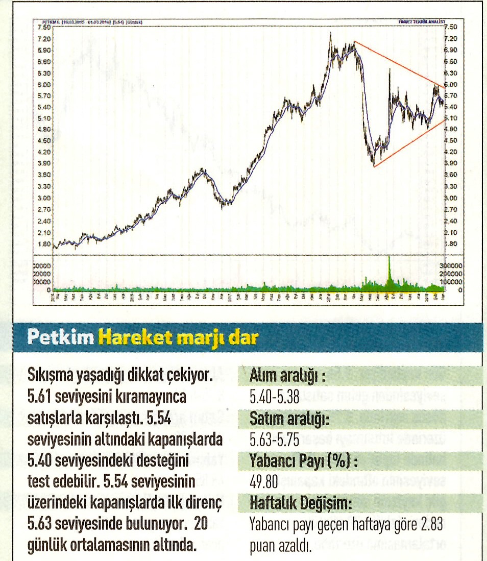 17 hisselik teknik analiz