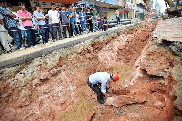 Çinli işçiler tesadüfen buldu! İnanılmaz!