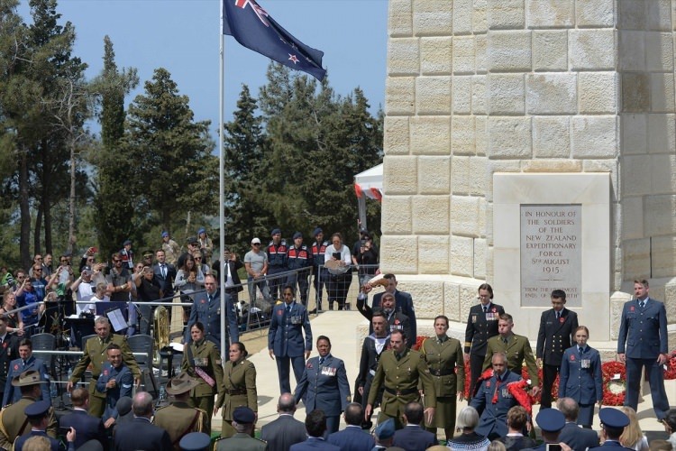 Yeni Zelanda askerleri Çanakkale'de haka dansı yaptı