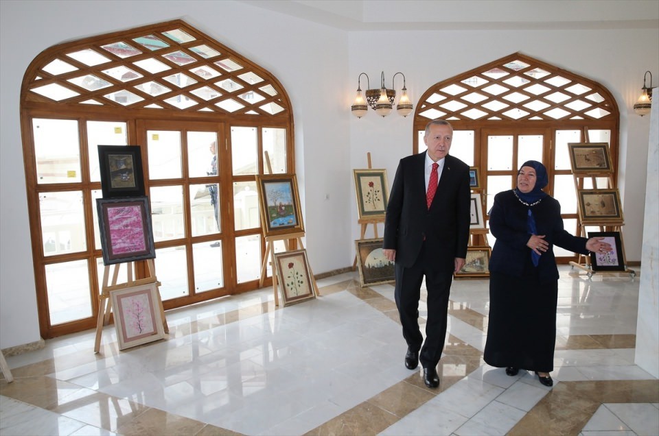 Erdoğan Kuzey Yıldızı Camii'nin açılışını katıldı