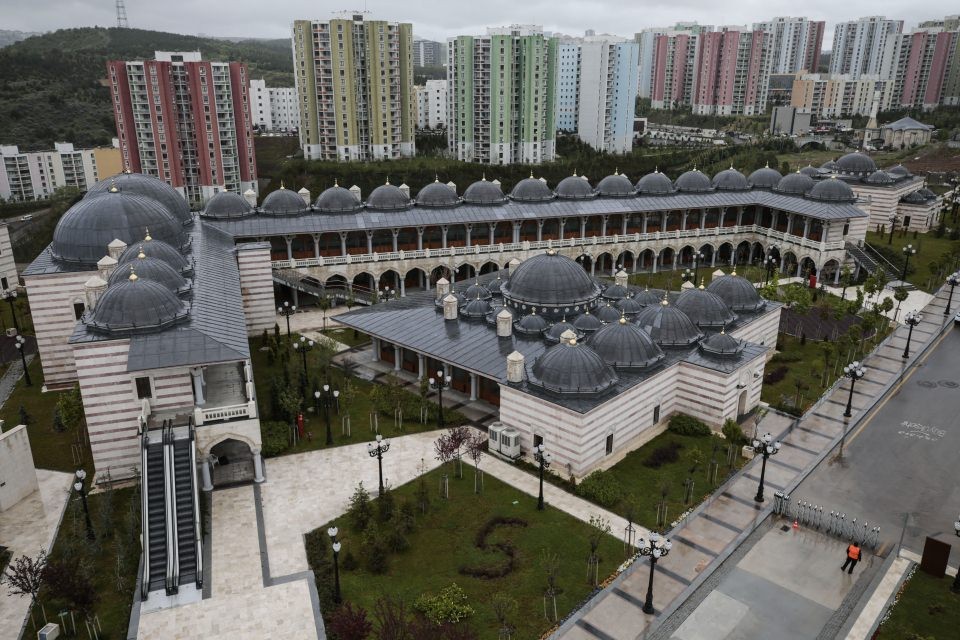 Erdoğan Kuzey Yıldızı Camii'nin açılışını katıldı