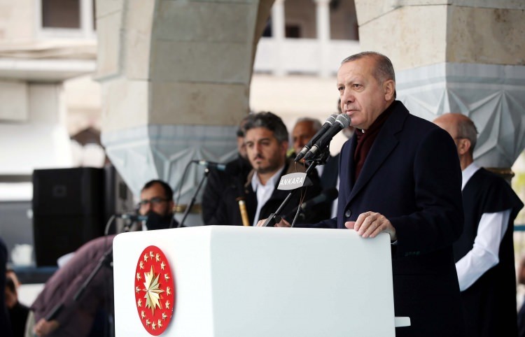 Erdoğan Kuzey Yıldızı Camii'nin açılışını katıldı