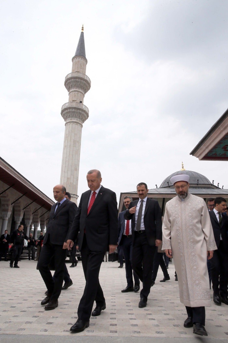 Erdoğan Kuzey Yıldızı Camii'nin açılışını katıldı