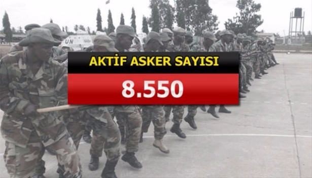 İslam Ordusu'na katılan 34 ülke ve savaş güçleri