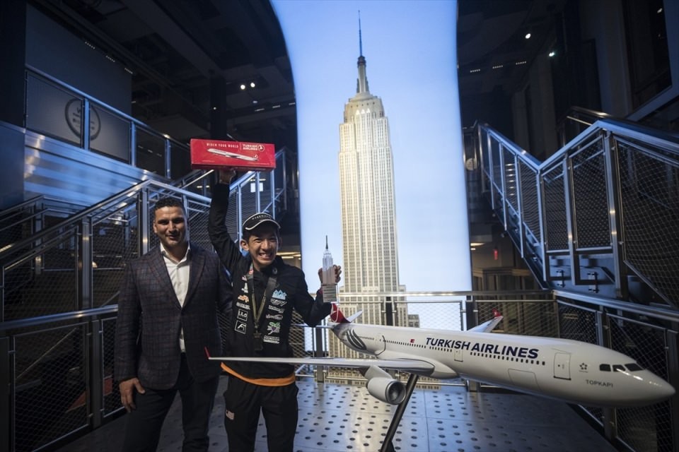 'Empire State' binasını THY'nin sponsorluğunda koştular