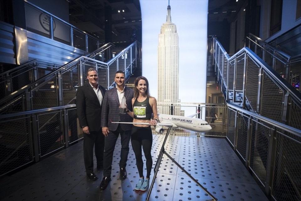 'Empire State' binasını THY'nin sponsorluğunda koştular