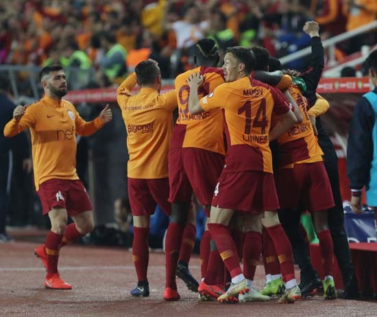 Galatasaray'ın Kupa zaferinden muhteşem kareler