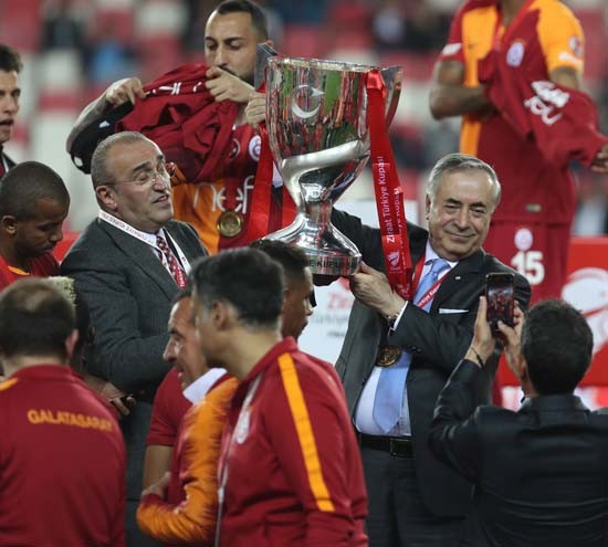 Galatasaray'ın Kupa zaferinden muhteşem kareler