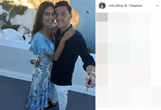 Mesut Özil ve Amine Gülşe'nin balayı rotası