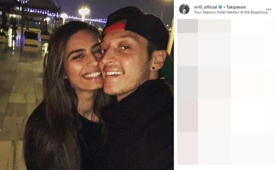 Mesut Özil ve Amine Gülşe'nin balayı rotası