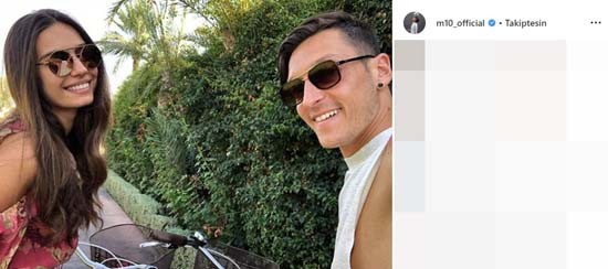 Mesut Özil ve Amine Gülşe'nin balayı rotası