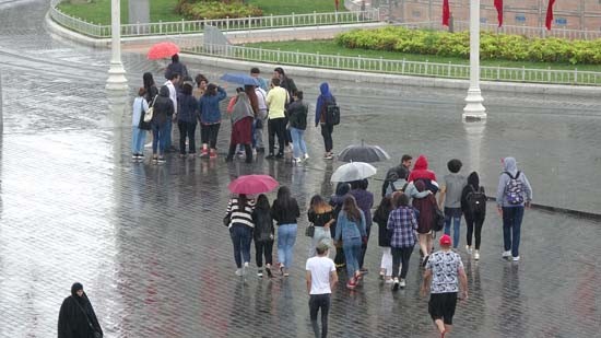 İstanbul üstünde korkutan bulutlar