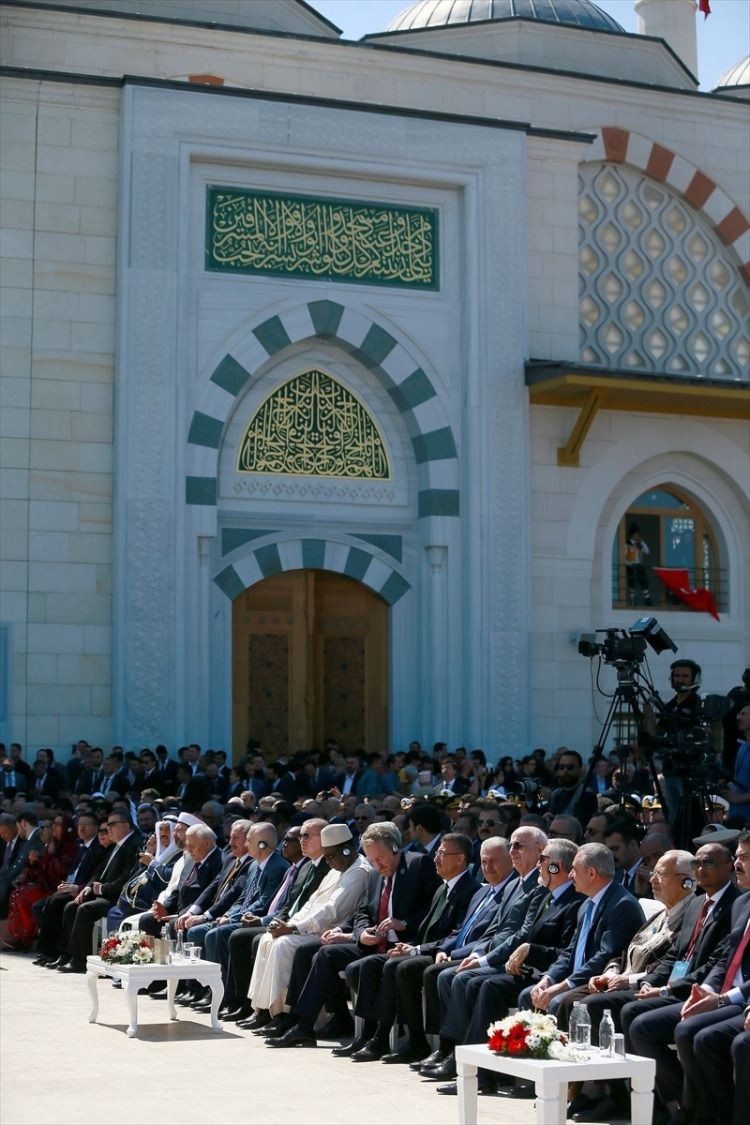 Büyük Çamlıca Camii'nin açılışından ilk fotoğraflar...