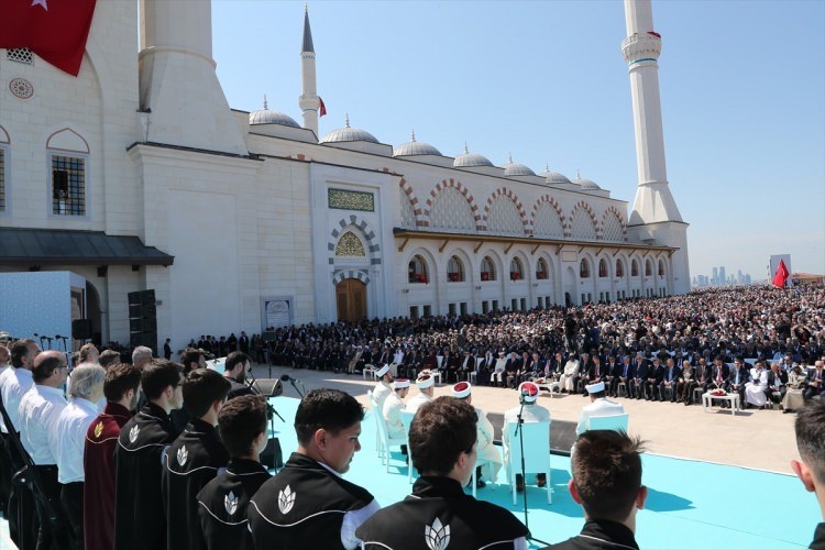 Büyük Çamlıca Camii'nin açılışından ilk fotoğraflar...