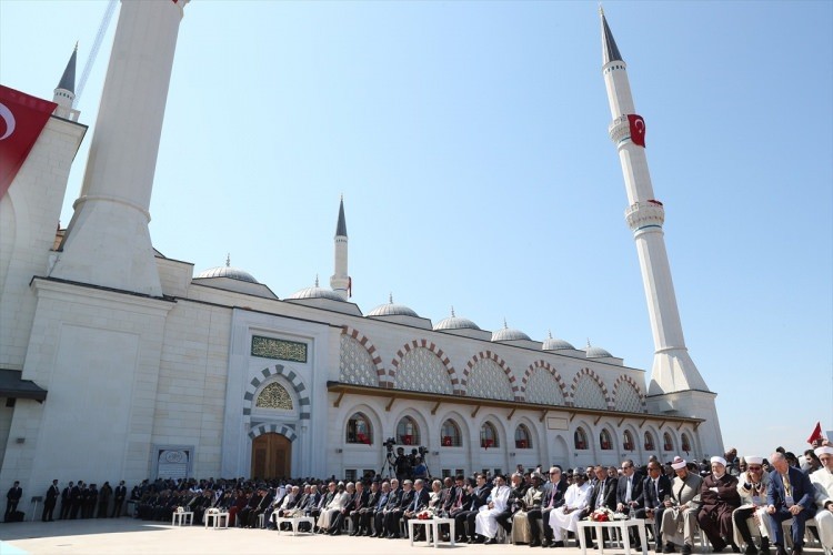 Büyük Çamlıca Camii'nin açılışından ilk fotoğraflar...