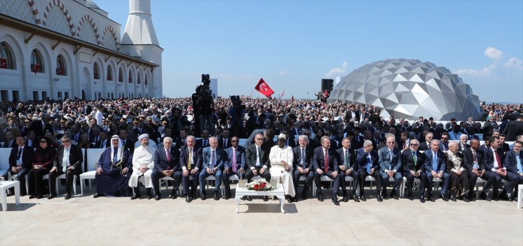 Büyük Çamlıca Camii'nin açılışından ilk fotoğraflar...