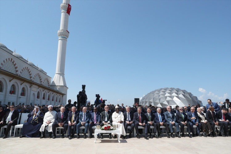 Büyük Çamlıca Camii'nin açılışından ilk fotoğraflar...