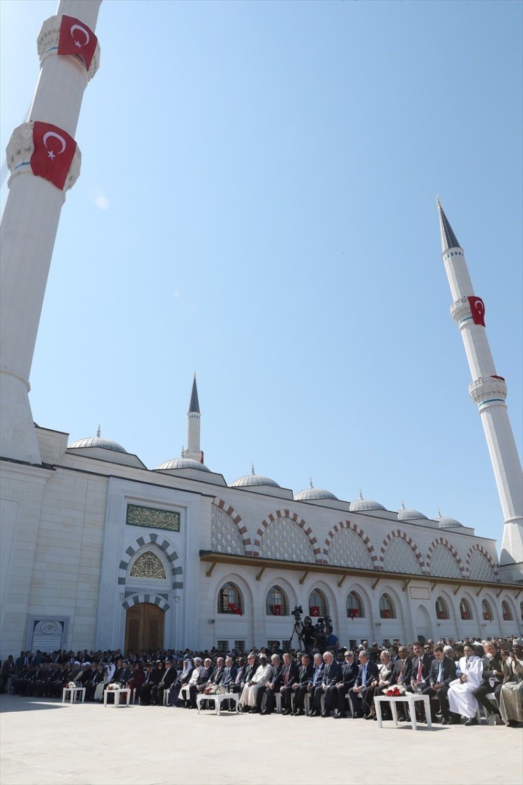 Büyük Çamlıca Camii'nin açılışından ilk fotoğraflar...