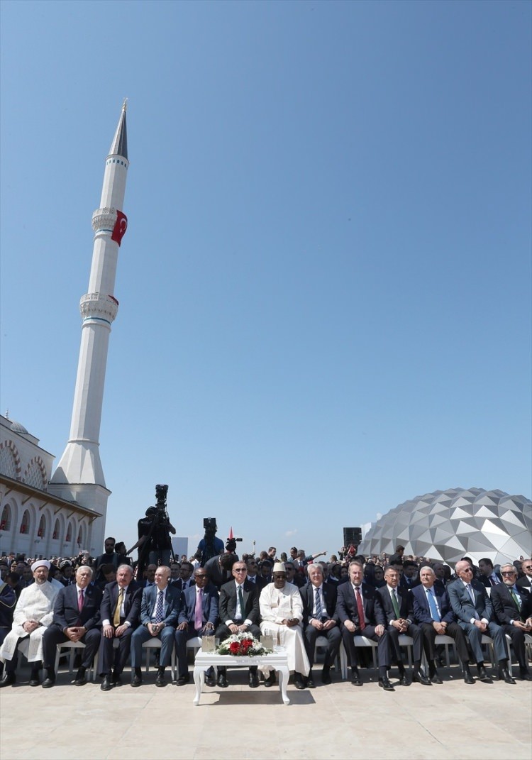 Büyük Çamlıca Camii'nin açılışından ilk fotoğraflar...