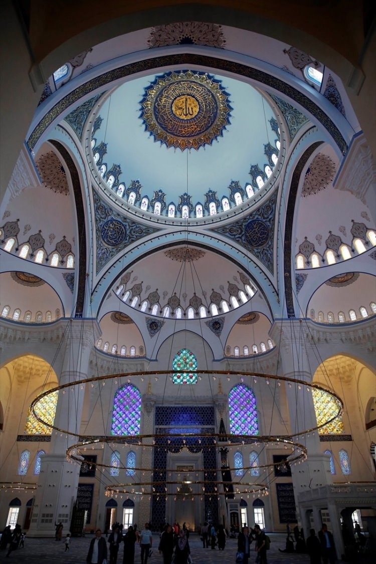 Büyük Çamlıca Camii'nin açılışından ilk fotoğraflar...