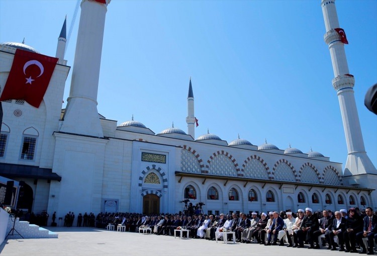 Büyük Çamlıca Camii'nin açılışından ilk fotoğraflar...