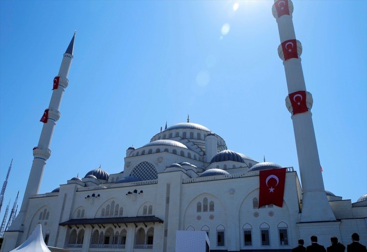 Büyük Çamlıca Camii'nin açılışından ilk fotoğraflar...