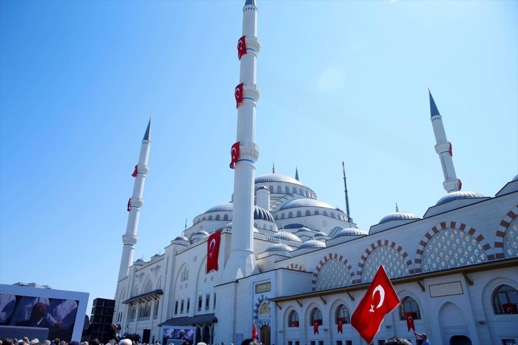 Büyük Çamlıca Camii'nin açılışından ilk fotoğraflar...