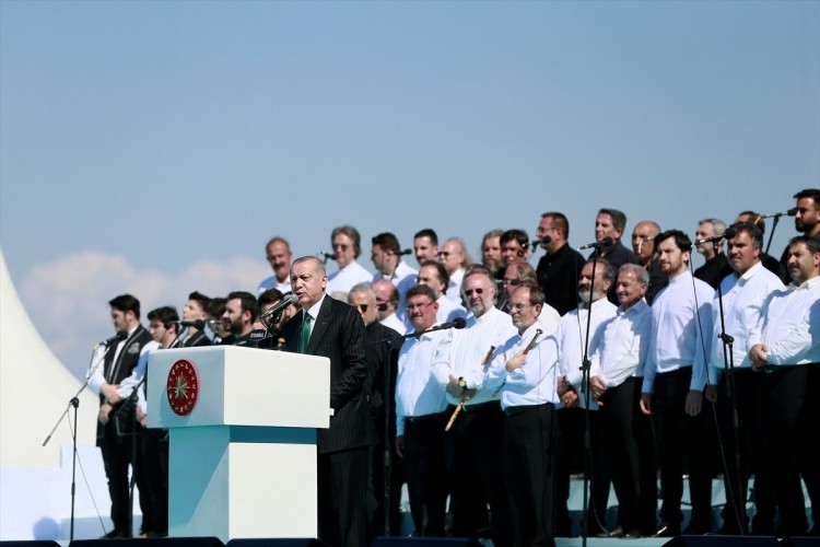 Büyük Çamlıca Camii'nin açılışından ilk fotoğraflar...