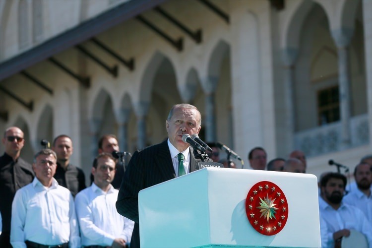 Büyük Çamlıca Camii'nin açılışından ilk fotoğraflar...