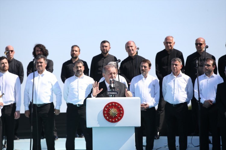 Büyük Çamlıca Camii'nin açılışından ilk fotoğraflar...