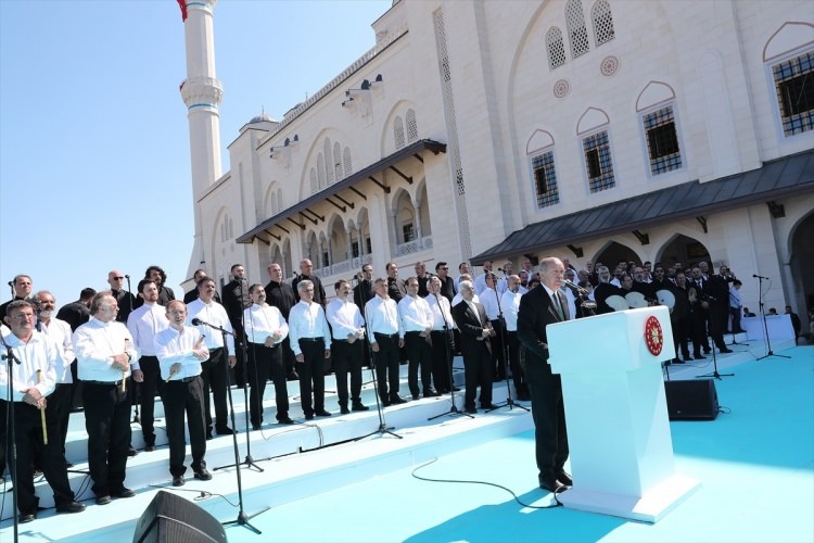 Büyük Çamlıca Camii'nin açılışından ilk fotoğraflar...